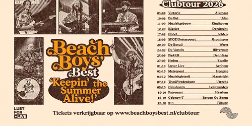 Beach Boys’ Best | Keepin’ The Summer Alive — muziek in Zwolle