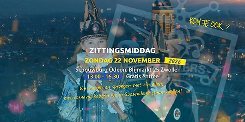 Zittingsmiddag Eipiepers 2026 in Zwolle